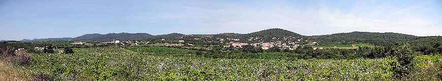 Panorama of Faugeres